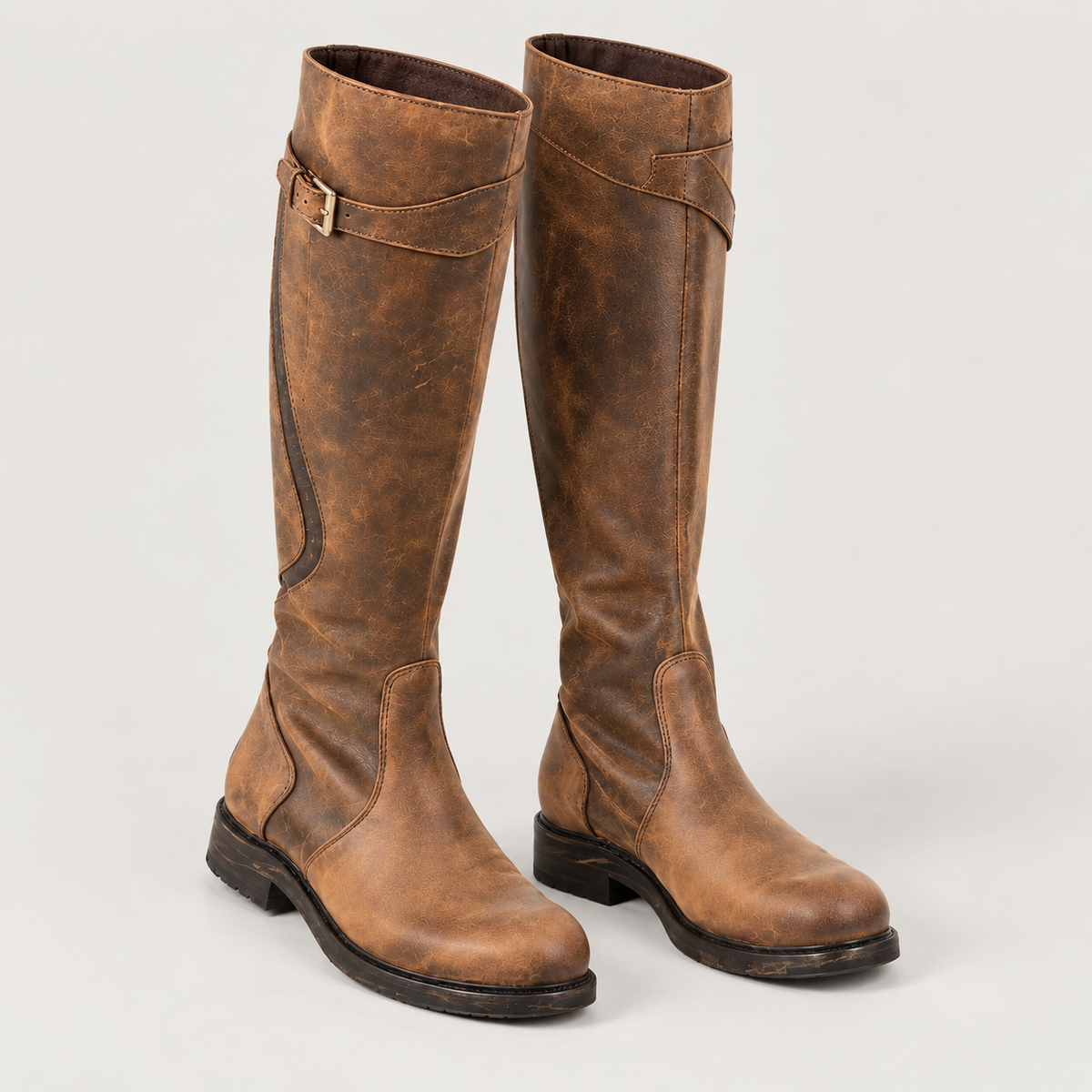 Botas Altas Montarello Mujer Impermeables con Correa Ajustable
