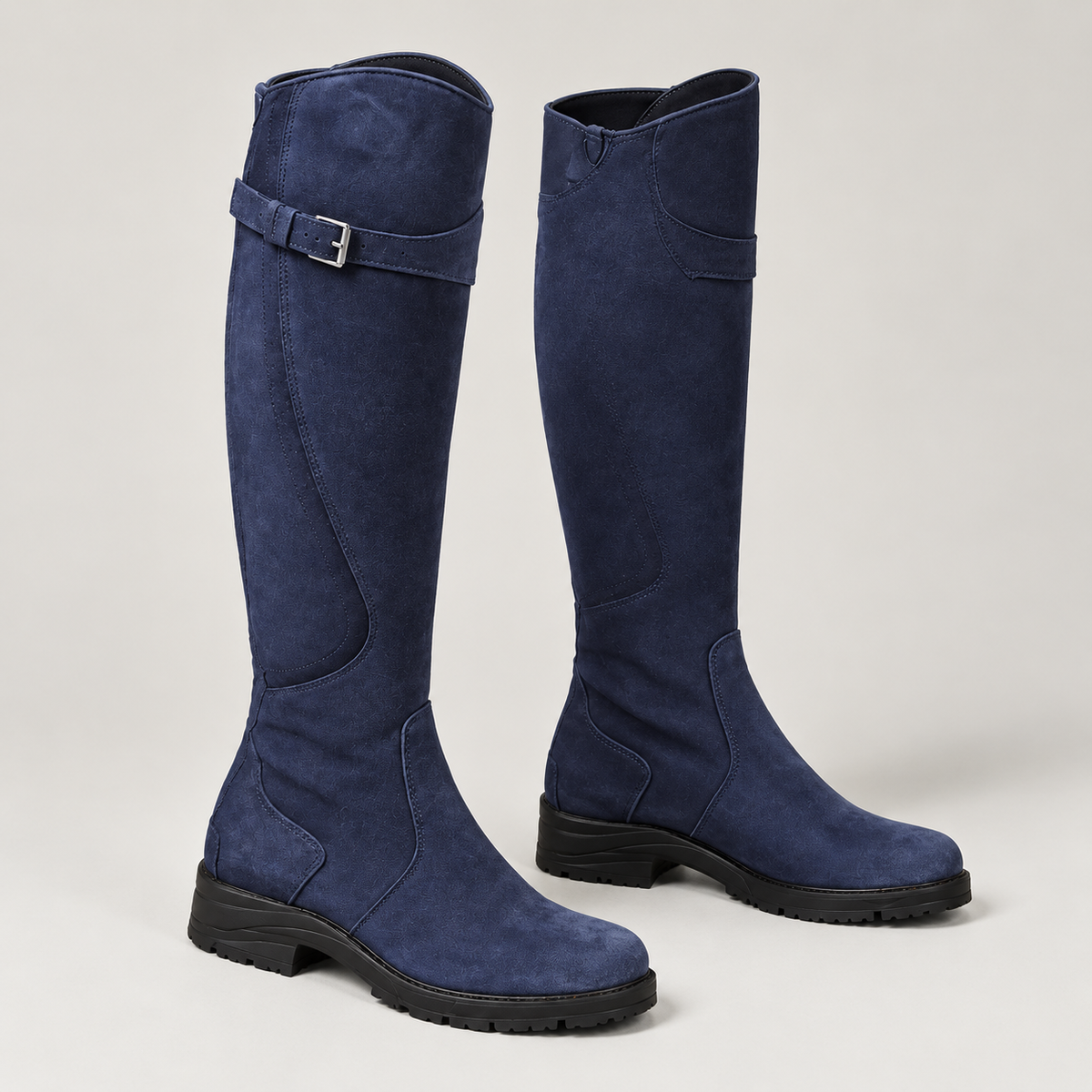 Botas Altas Montarello Mujer Impermeables con Correa Ajustable