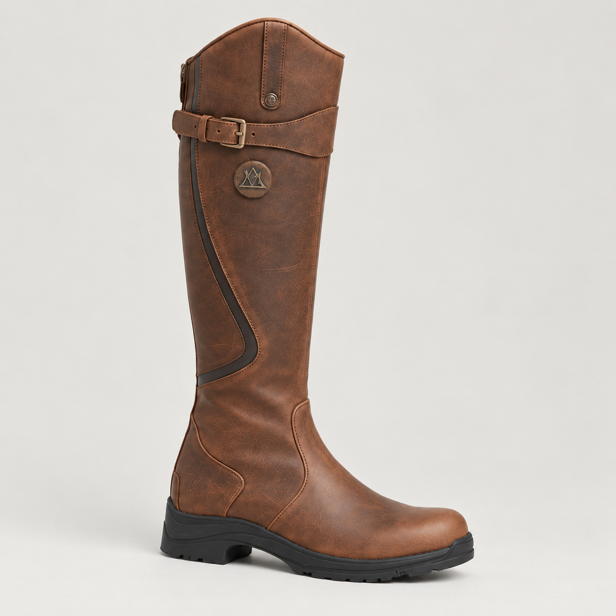 Botas Altas Montarello Mujer Impermeables con Correa Ajustable