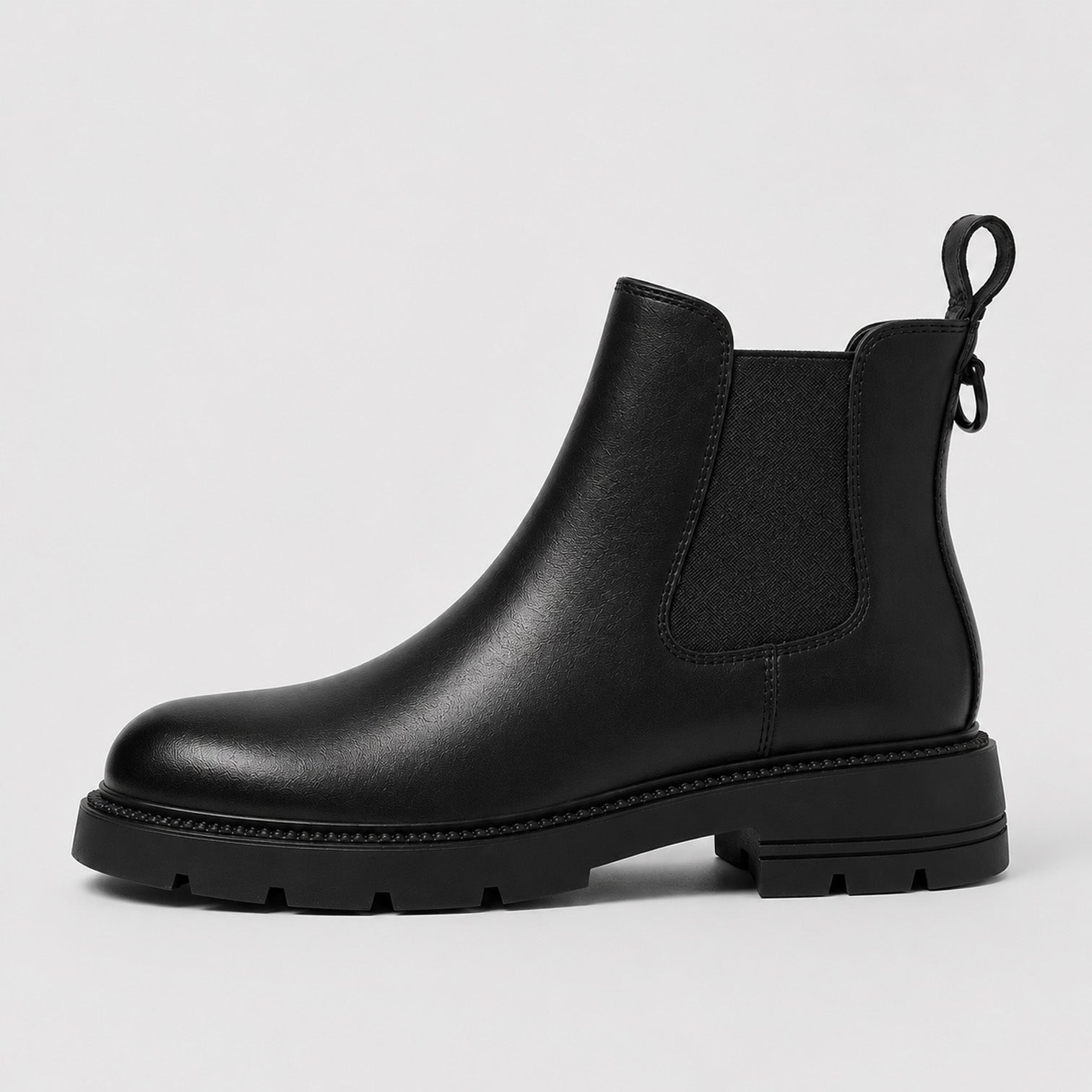Botines de Piel de Oveja Mujer Premium – Tacón Medio Cómodo