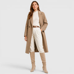 Botas Altas Mujer de Ante con Tacón de Aguja