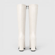 Botas Altas Mujer Premium – Botas hasta la Rodilla con Tacón Chunky