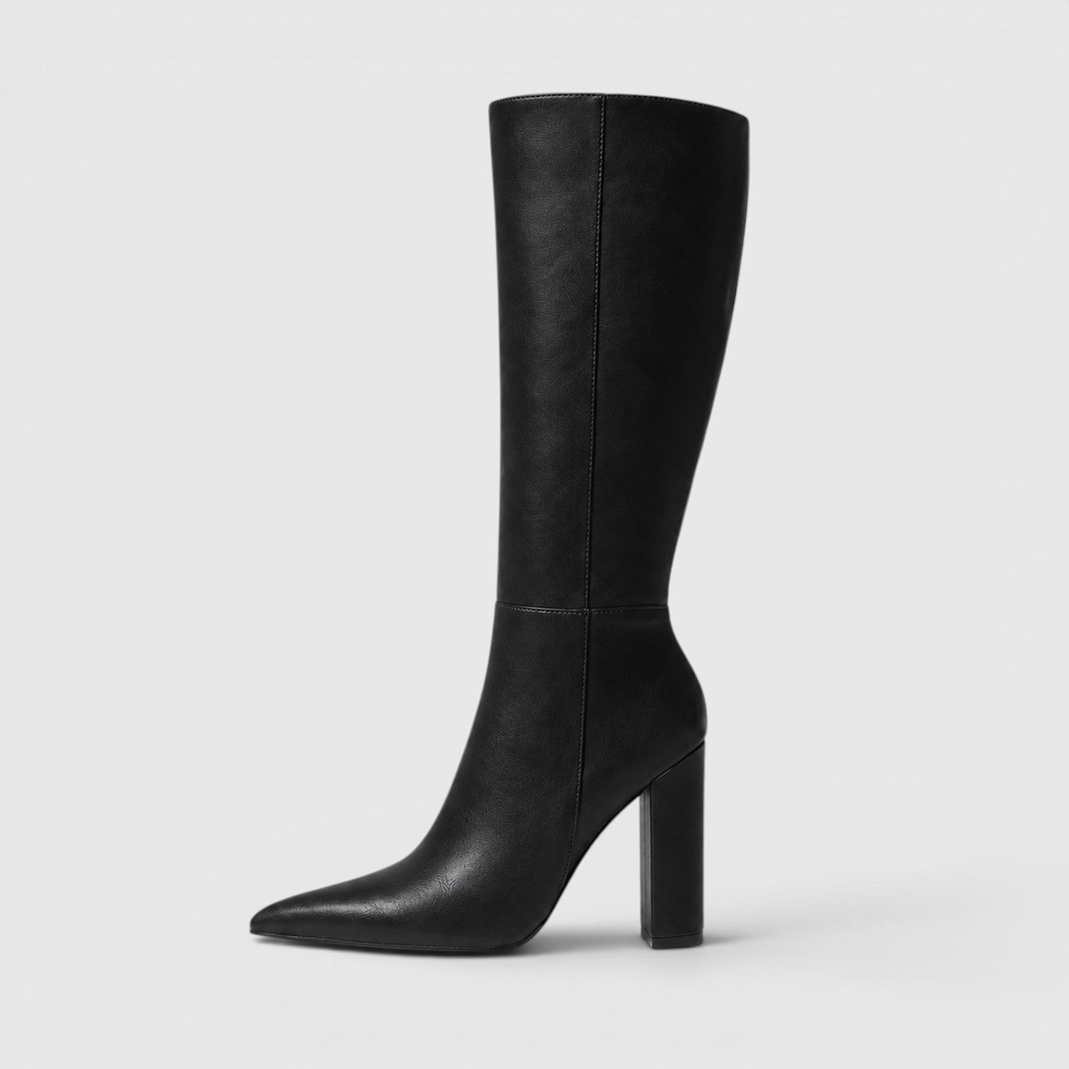 Botas Altas Mujer Premium – Botas hasta la Rodilla con Tacón Chunky