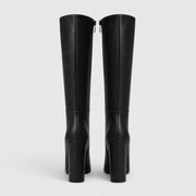 Botas Altas Mujer Premium – Botas hasta la Rodilla con Tacón Chunky
