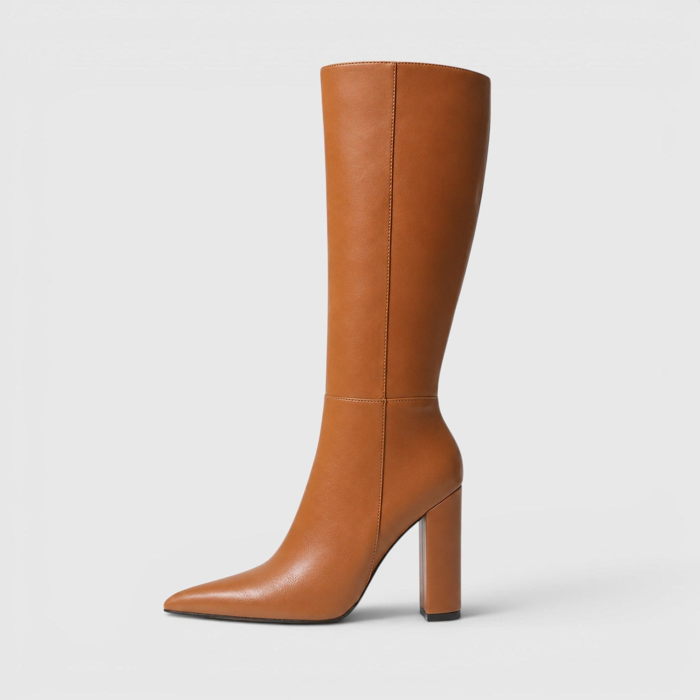 Botas Altas Mujer Premium – Botas hasta la Rodilla con Tacón Chunky