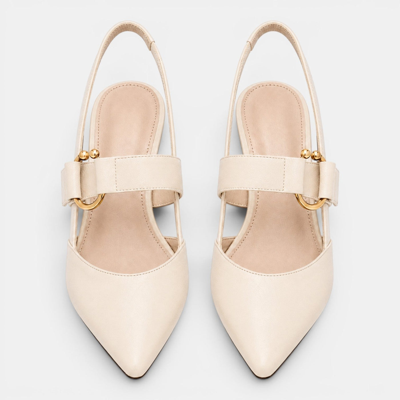 Zapatos de Tacón Mujer Premium – Salón de Punta con Pulsera y Tacón de 6 cm