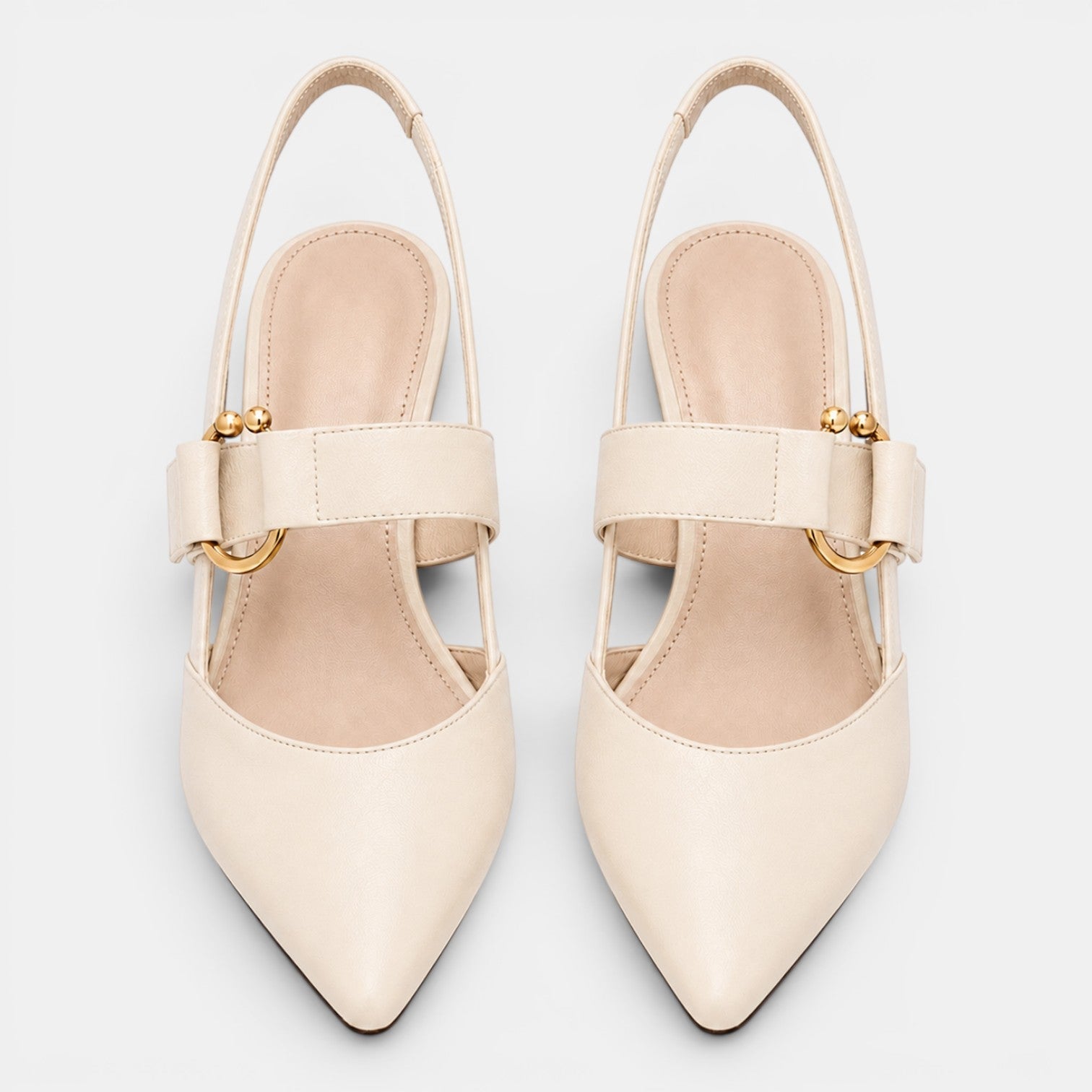 Zapatos de Tacón Mujer Premium – Salón de Punta con Pulsera y Tacón de 6 cm