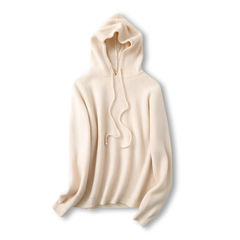 Sudadera Mujer Clásica de Cachemira con Capucha