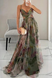 Vestido Largo Floral Elegante para Mujer - Ideal para Verano
