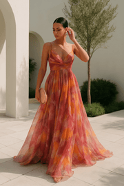 Vestido Largo Floral Elegante para Mujer - Ideal para Verano