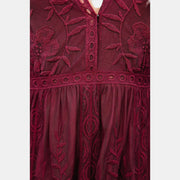 Women's Summer V-Neck Maxi Dress