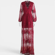 Women's Summer V-Neck Maxi Dress