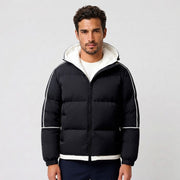 Parka Hombre Acolchado con Capucha