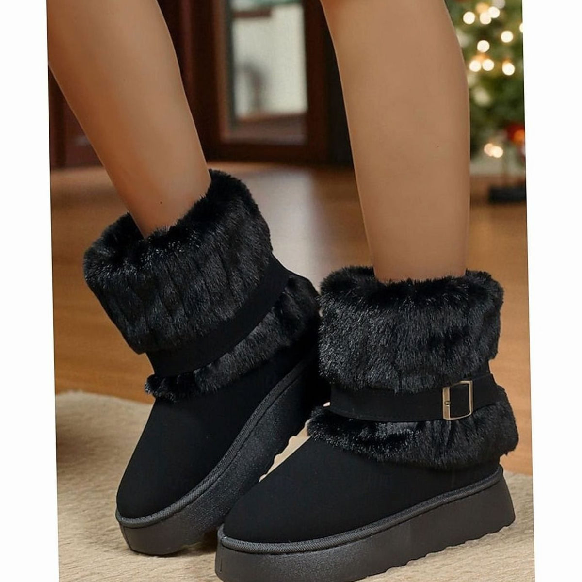 Botas de Invierno Forradas para Mujer